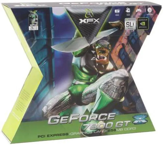 Alt view image 6 of 6 - XFX GeForce 7800GT 256MB GDDR3 PCI Express x16 SLI Support Graphics Card PVT70GUDE7