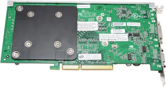Alt view image 5 of 7 - XFX GeForce 7800GS 256MB GDDR3 AGP 4X/8X Graphics Card PVT70KUAD7