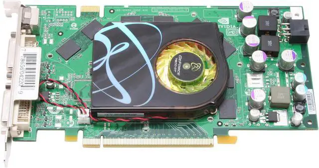 Alt view image 2 of 7 - XFX PV-T71G-UDP7 GeForce 7900GT 256MB 256-bit GDDR3 PCI Express x16 SLI Supported Video Card