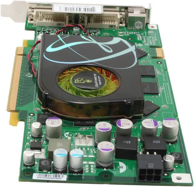 Alt view image 3 of 7 - XFX PV-T71G-UDE7 GeForce 7900GT 256MB 256-bit GDDR3 PCI Express x16 SLI Supported Video Card