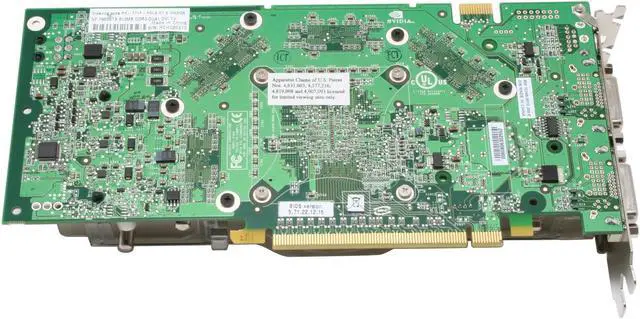 Alt view image 5 of 8 - XFX PV-T71F-YDL9 GeForce 7900GTX 512MB 256-bit GDDR3 PCI Express x16 SLI Supported Video Card