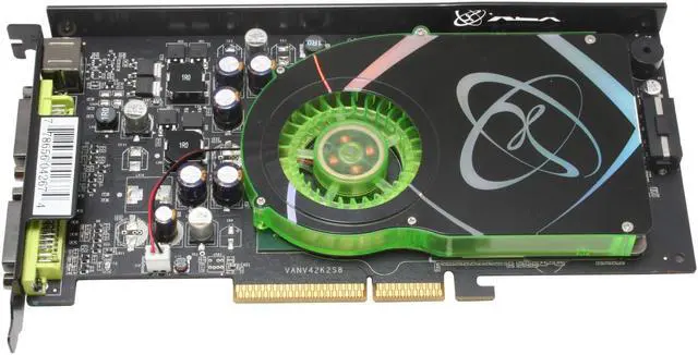 ジクタ XFX GeForce 6800XT Graphics Card PVT42KYDF3 - Newegg.com