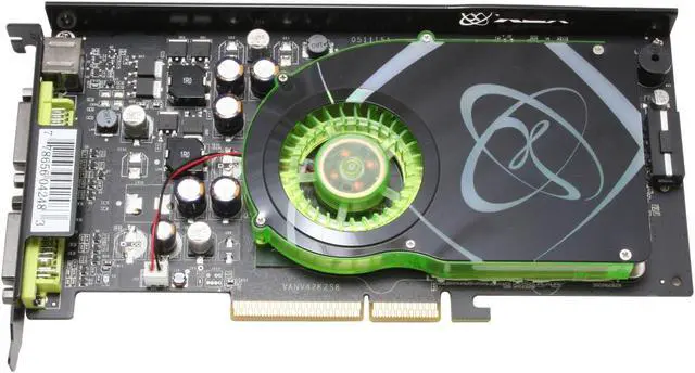 Alt view image 2 of 6 - XFX GeForce 6800XT 256MB GDDR3 AGP 4X/8X Graphics Card PVT42KUDE3