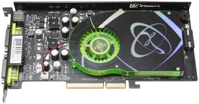 Alt view image 2 of 6 - XFX GeForce 6800XT 128MB GDDR3 AGP 4X/8X Graphics Card PVT42KNDE3