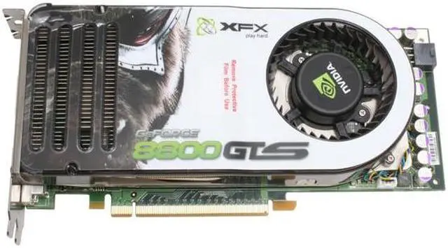Alt view image 3 of 8 - XFX PVT80GGHE4 GeForce 8800GTS 320MB 320-bit GDDR3 PCI Express x16 HDCP Ready SLI Supported Video Card