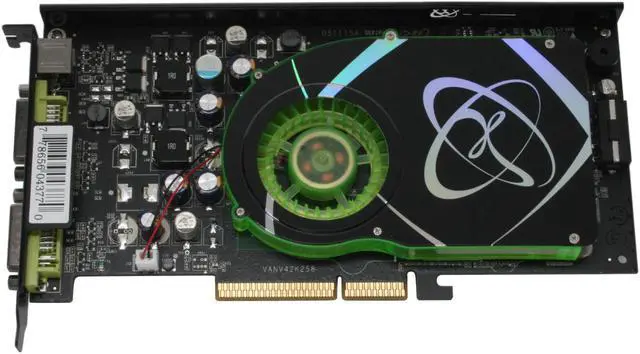 Alt view image 2 of 7 - XFX GeForce 7900GS 256MB GDDR3 AGP 4X/8X Graphics Card PVT71KUDF3