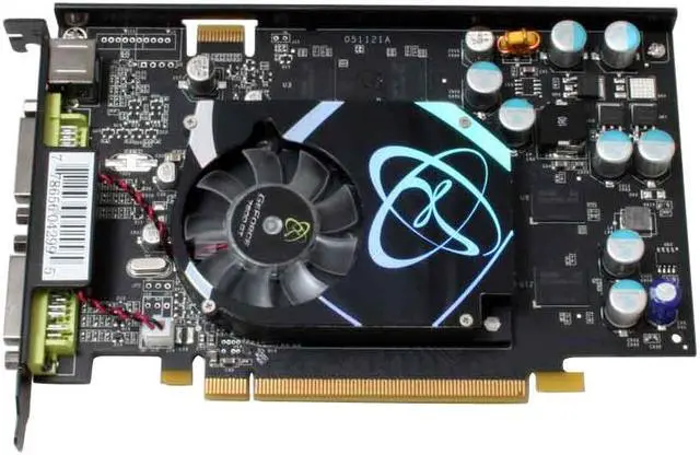 Alt view image 2 of 6 - XFX GeForce 7600GT 256MB GDDR3 PCI Express x16 Graphics Card PVT73GUGE3