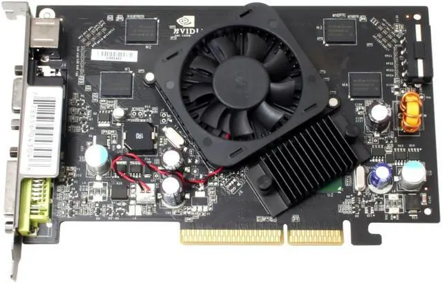 Alt view image 3 of 8 - XFX GeForce 7300GT 256MB GDDR2 AGP 4X/8X Graphics Card PVT73DUAL3