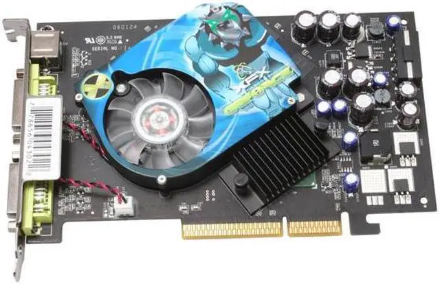 Alt view image 3 of 7 - XFX GeForce 7600GT 256MB GDDR3 AGP 4X/8X Graphics Card PVT73AUDE7