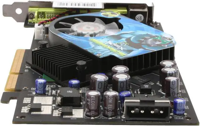 Alt view image 4 of 7 - XFX GeForce 7600GT 256MB GDDR3 AGP 4X/8X Graphics Card PVT73AUDE7
