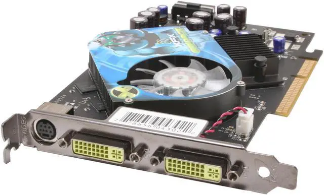 Alt view image 2 of 7 - XFX GeForce 7600GT 256MB GDDR3 AGP 4X/8X Graphics Card PVT73AUDE7
