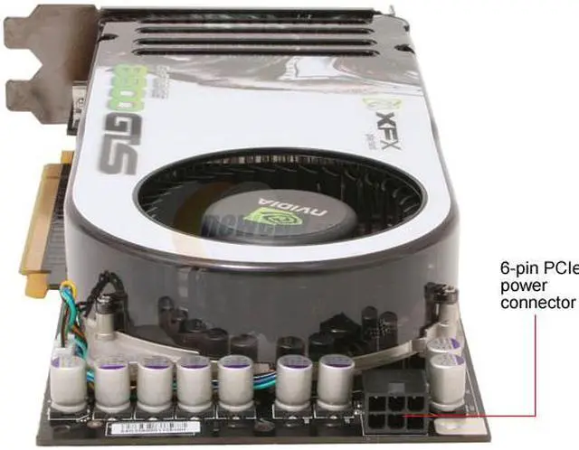Alt view image 3 of 8 - XFX GeForce 8800 GTS 640MB GDDR3 PCI Express x16 SLI Support Graphics Card PVT80GTHF4