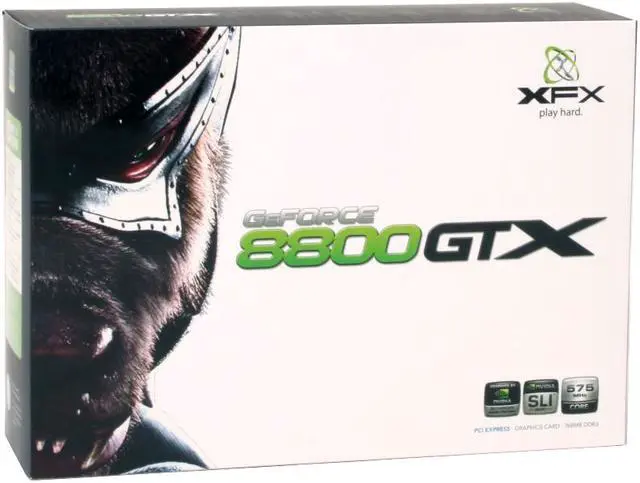 Alt view image 8 of 8 - XFX GeForce 8800 GTX 768MB GDDR3 PCI Express x16 SLI Support Graphics Card PVT80FSHF9