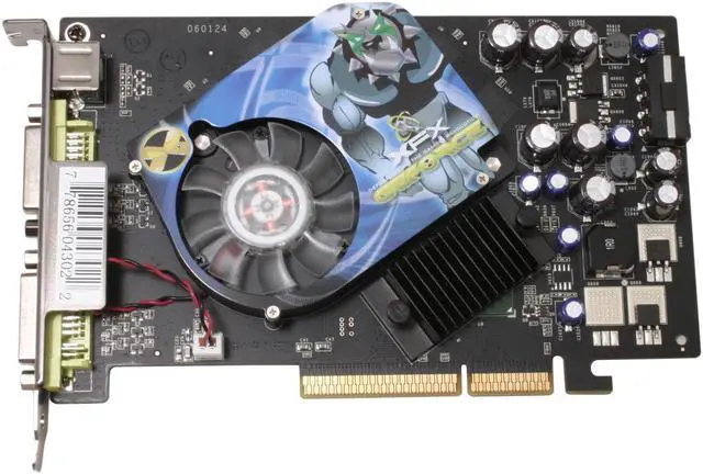 Alt view image 2 of 7 - XFX PVT73AUDE3 GeForce 7600GT 256MB 128-bit GDDR3 AGP 4X/8X Video Card