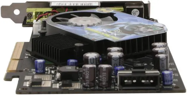 Alt view image 3 of 7 - XFX PVT73AUDE3 GeForce 7600GT 256MB 128-bit GDDR3 AGP 4X/8X Video Card