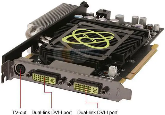 Alt view image 2 of 7 - XFX GeForce 7950GT 512MB GDDR3 PCI Express x16 SLI Support Graphics Card PVT71JYHD9