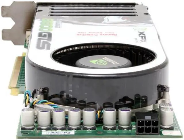 Alt view image 4 of 8 - XFX PVT80GTHD4 GeForce 8800GTS 640MB 320-bit GDDR3 PCI Express x16 HDCP Ready SLI Supported Video Card