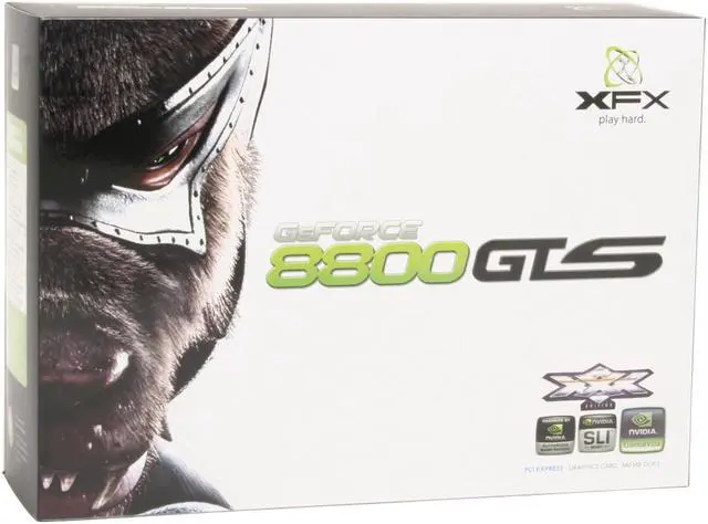 Alt view image 8 of 8 - XFX PVT80GTHD4 GeForce 8800GTS 640MB 320-bit GDDR3 PCI Express x16 HDCP Ready SLI Supported Video Card