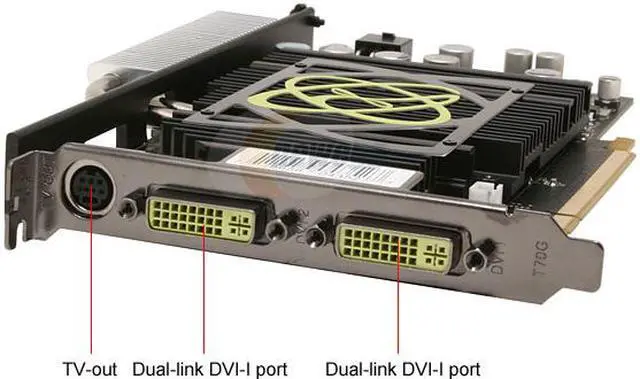 Alt view image 2 of 8 - XFX GeForce 7950GT 256MB GDDR3 PCI Express x16 SLI Support Graphics Card PVT71JUHE4