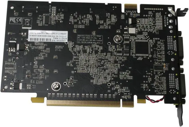 Alt view image 3 of 6 - XFX GeForce 8600 GT 256MB GDDR3 PCI Express x16 SLI Support Graphics Card PVT84JUDF3