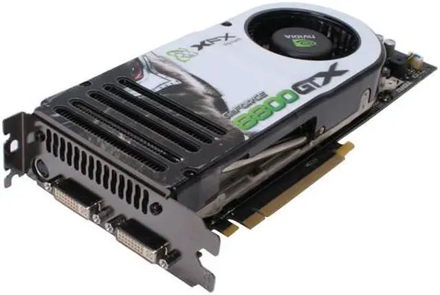 Main image of XFX PVT80FSHE9 GeForce 8800GTX Extreme 768MB 384-bit GDDR3 PCI Express x16 HDCP Ready SLI Supported Video Card