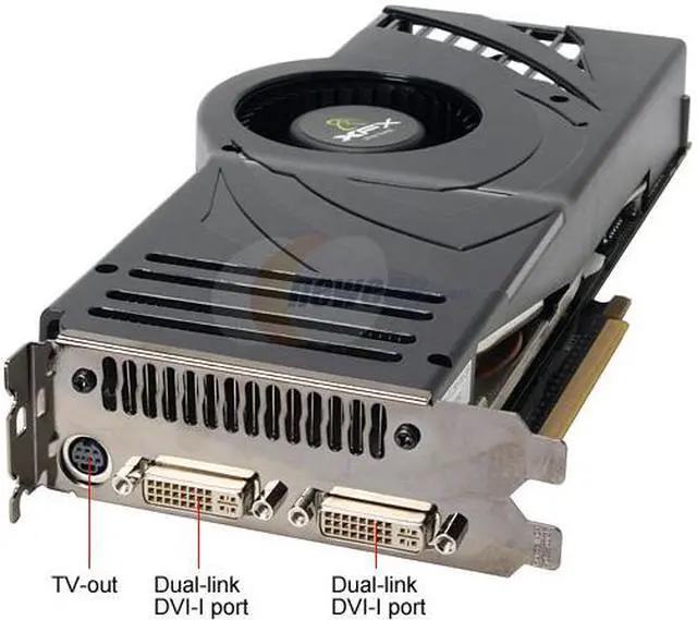 Alt view image 2 of 4 - XFX PVT80USHD9 GeForce 8800Ultra 768MB 384-bit GDDR3 PCI Express x16 HDCP Ready SLI Supported Video Card