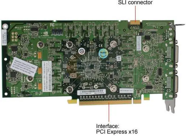 Alt view image 4 of 6 - XFX PVT80GTHE4 GeForce 8800GTS 640MB 320-bit GDDR3 PCI Express x16 HDCP Ready SLI Supported Video Card