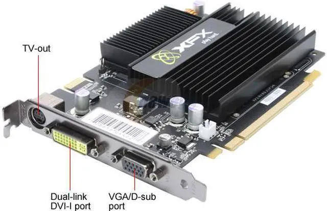 Alt view image 2 of 4 - XFX GeForce 8500 GT 256MB GDDR2 PCI Express x16 Graphics Card PVT86JUAHG