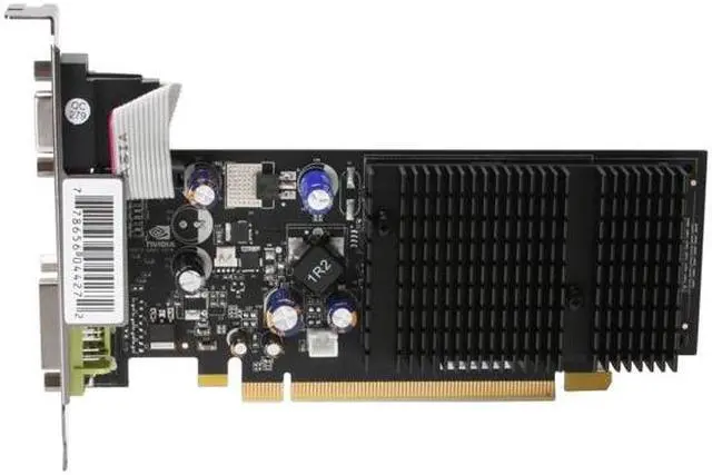 Alt view image 2 of 3 - XFX GeForce 8400 GS 512MB (256MB on Board) GDDR2 PCI Express x16 Graphics Card PVT86SWAHG