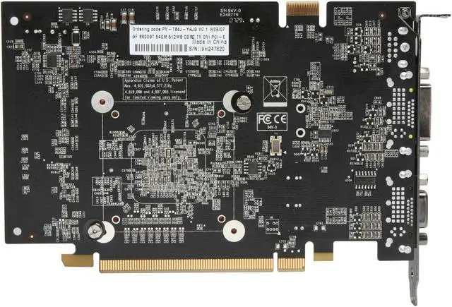 Alt view image 4 of 7 - XFX GeForce 8600 GT 512MB GDDR2 PCI Express x16 SLI Support Graphics Card PVT84JYAJG