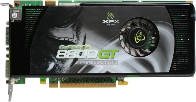 Alt view image 3 of 7 - XFX PVT88PYDE4 GeForce 8800GT Extreme 512MB 256-bit GDDR3 PCI Express 2.0 x16 HDCP Ready SLI Supported Video Card