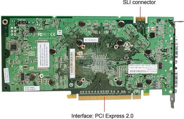 Alt view image 4 of 7 - XFX PVT88PYDE4 GeForce 8800GT Extreme 512MB 256-bit GDDR3 PCI Express 2.0 x16 HDCP Ready SLI Supported Video Card