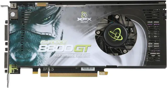Alt view image 3 of 6 - XFX PVT88PYDD4 GeForce 8800GT XXX 512MB 256-bit GDDR3 PCI Express 2.0 x16 HDCP Ready SLI Supported Video Card