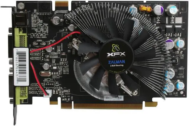 Alt view image 3 of 6 - XFX GeForce 8600 GT 256MB GDDR3 PCI Express x16 SLI Support Graphics Card PVT84JUSD4