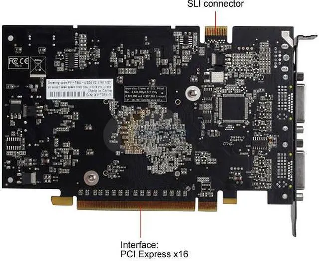 Alt view image 4 of 6 - XFX GeForce 8600 GT 256MB GDDR3 PCI Express x16 SLI Support Graphics Card PVT84JUSD4