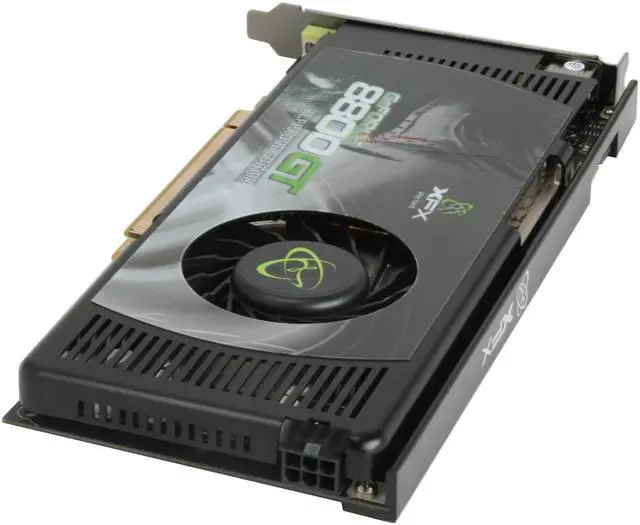 Alt view image 5 of 7 - XFX GeForce 8800 GT 256MB GDDR3 PCI Express 2.0 x16 SLI Support Graphics Card PVT88PUDD4