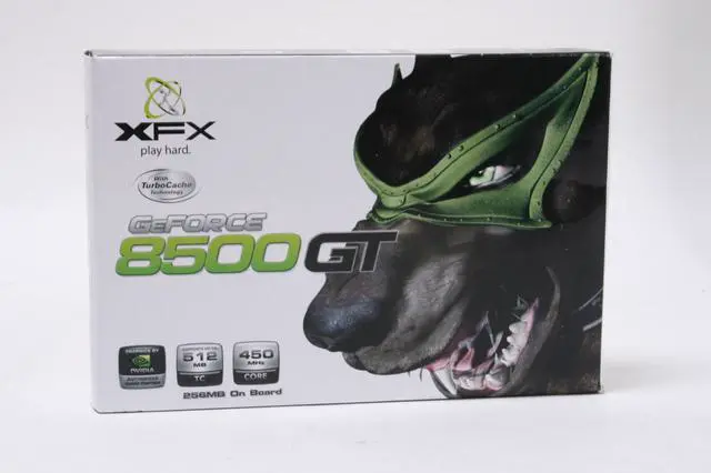 Alt view image 7 of 7 - XFX GeForce 8500 GT 256MB GDDR2 PCI Express x16 SLI Support Graphics Card PVT86JWAJG