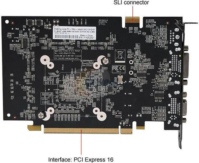 Alt view image 4 of 7 - XFX GeForce 8500 GT 256MB GDDR2 PCI Express x16 SLI Support Graphics Card PVT86JWAJG