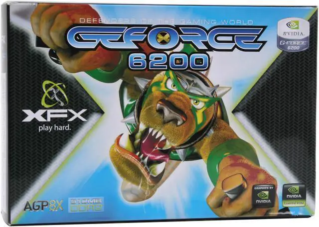 Alt view image 7 of 7 - XFX GeForce 6200 512MB GDDR2 AGP 4X/8X Graphics Card PVT44AYAJG