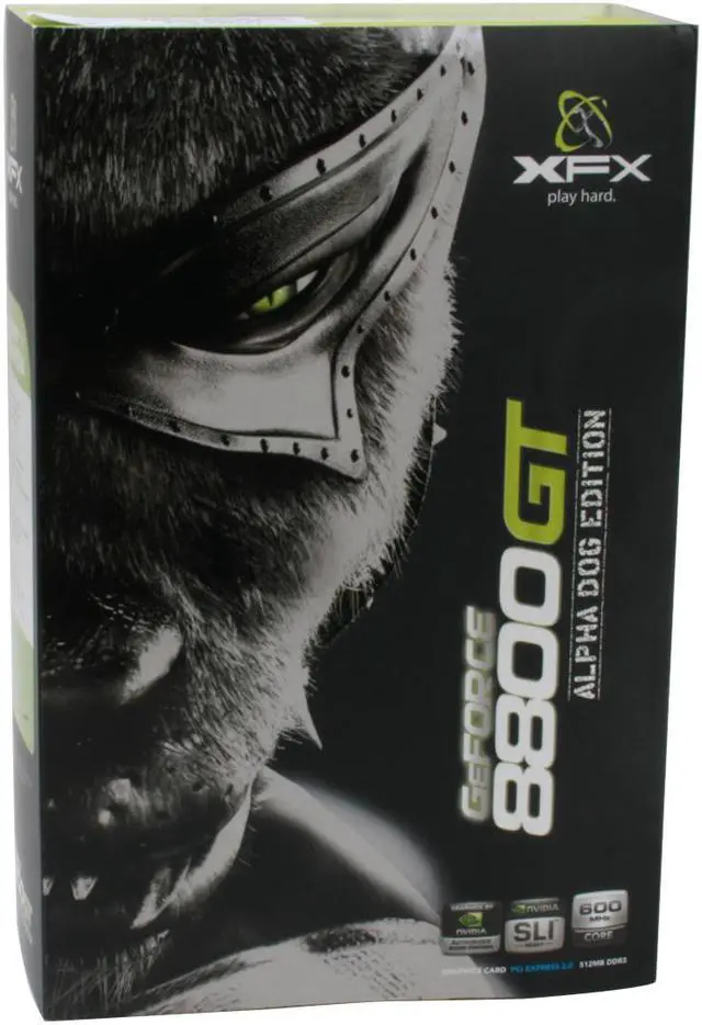 Alt view image 8 of 8 - XFX GeForce 8800 GT 512MB GDDR3 PCI Express 2.0 x16 SLI Support Graphics Card PVT88PYHF4