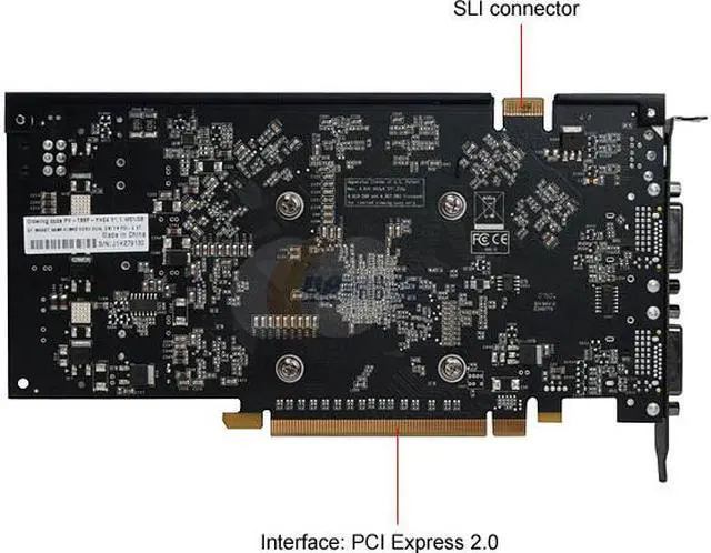 Alt view image 4 of 9 - XFX PVT88PYHE4 GeForce 8800GT Extreme 512MB 256-bit GDDR3 PCI Express 2.0 x16 HDCP Ready SLI Supported Video Card