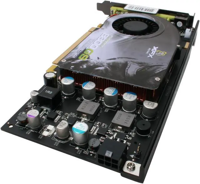 Alt view image 5 of 8 - XFX GeForce 8800 GS 384MB GDDR3 PCI Express 2.0 x16 SLI Support Graphics Card PVT88SFDF4