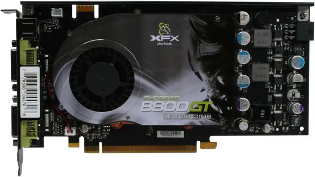 Alt view image 3 of 8 - XFX GeForce 8800 GT 256MB GDDR3 PCI Express 2.0 x16 SLI Support Graphics Card PVT88PUHF4