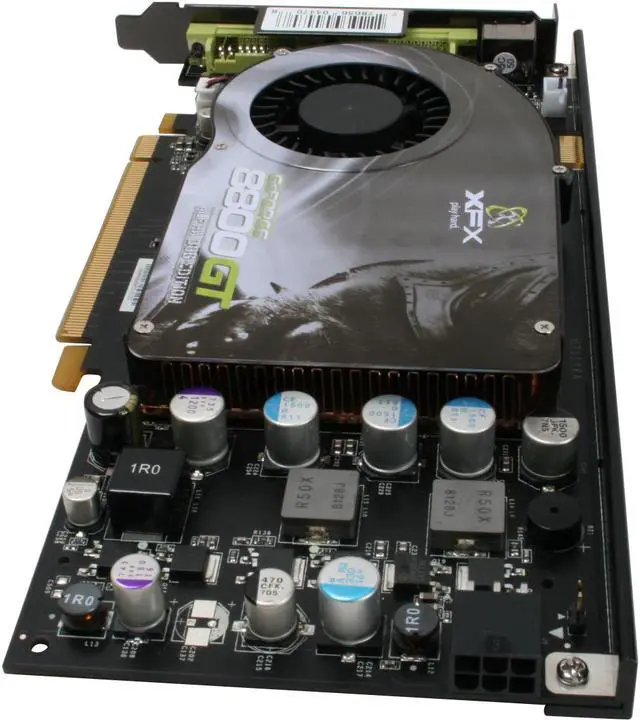 Alt view image 5 of 8 - XFX GeForce 8800 GT 256MB GDDR3 PCI Express 2.0 x16 SLI Support Graphics Card PVT88PUHF4