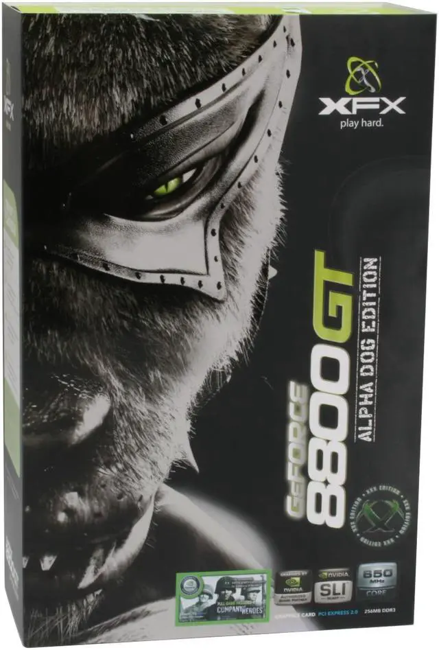 Alt view image 7 of 7 - XFX PVT88PUHD4 GeForce 8800GT XXX 256MB 256-bit GDDR3 PCI Express 2.0 x16 HDCP Ready SLI Supported Video Card