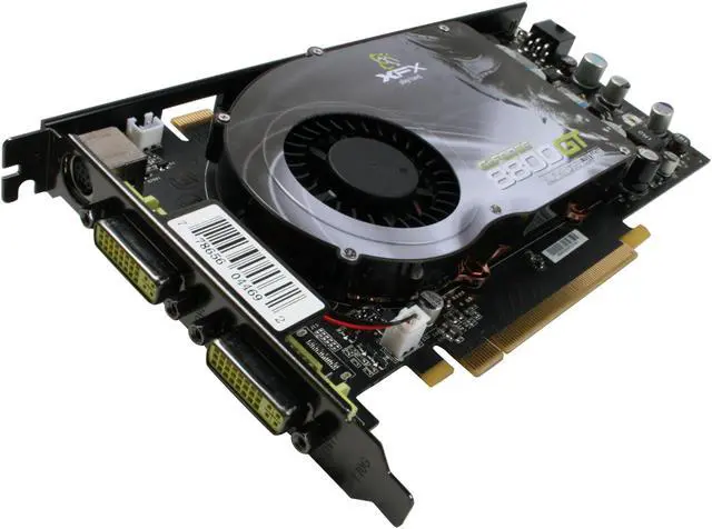 Main image of XFX PVT88PUHD4 GeForce 8800GT XXX 256MB 256-bit GDDR3 PCI Express 2.0 x16 HDCP Ready SLI Supported Video Card