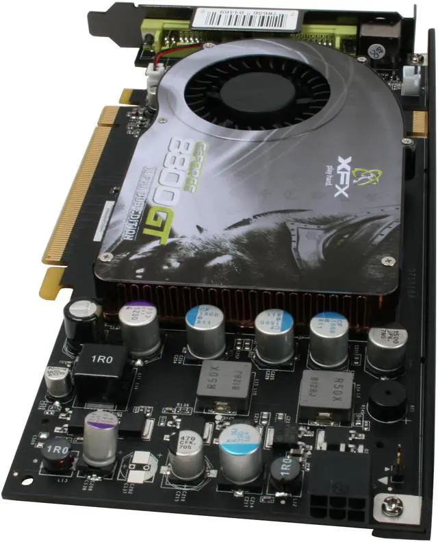 Alt view image 5 of 7 - XFX PVT88PUHD4 GeForce 8800GT XXX 256MB 256-bit GDDR3 PCI Express 2.0 x16 HDCP Ready SLI Supported Video Card