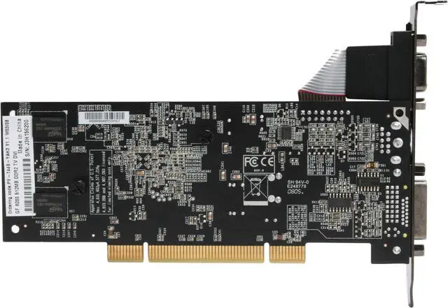 Alt view image 4 of 5 - XFX GeForce 6200 512MB GDDR2 PCI Graphics Card PVT44BYAH3