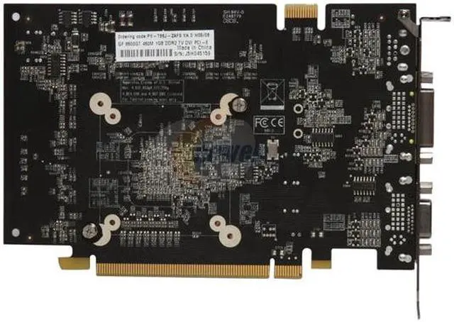 Alt view image 4 of 5 - XFX GeForce 8500 GT 1GB GDDR2 PCI Express x16 SLI Support Graphics Card PVT86JZAFG