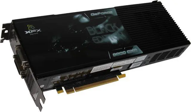 Main image of XFX GeForce 9800 GX2 1GB GDDR3 PCI Express 2.0 x16 SLI Support Graphics Card PVT98UZHBU